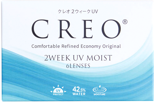 クレオ 2ウィークO2モイスト（6枚入り）｜2箱セット CREO コンタクトレンズ